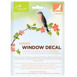 Pacific Bird & Supply Window Decal Hawk Fashion