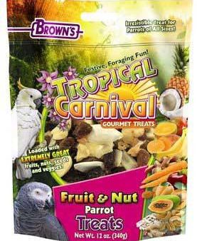 F.M. Brown s Tropical Carnival Fruit-Nut Parrot Treat 12Oz Cheap