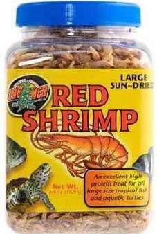 ZooMed Jumbo Sundried Red Shrimp 2.5 oz. Online Hot Sale