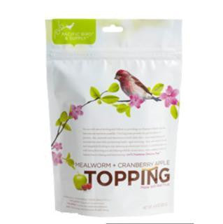 Pacific Bird & Supply Topping Mealworm-Apple 4.7 oz. Discount