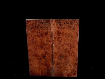 #978 Blood Orange Spaghetti-Figure White Oak Burl Online now