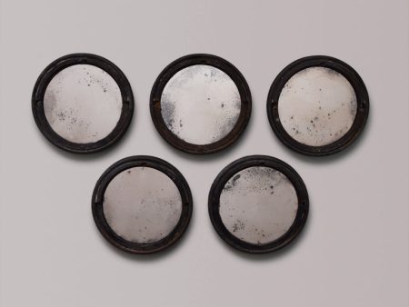 Set of Five Steel Ships Porthole Window Mirrors Online Hot Sale