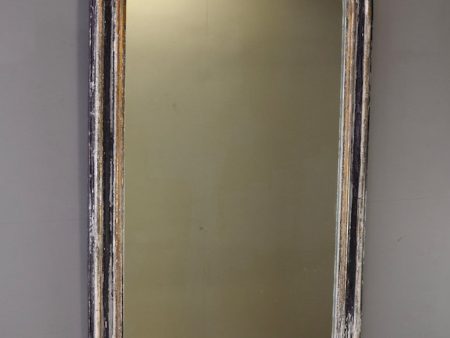 Silver Gilt & Painted French Mirror Sale