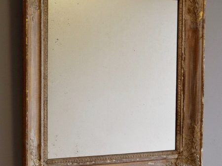 Distressed Early 19th Century French Gilt Mirror Online Sale