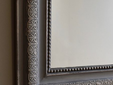 French Mirror with Gesso & Painted Surface - SOLD Supply