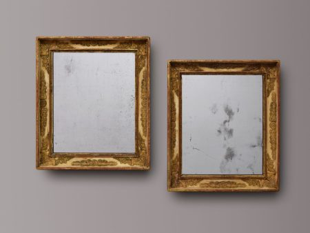 Pair of French Gilt & Gesso Mirrors Sale