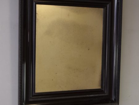 Rectangular Late 19th Century English Ebonised Mirror Supply