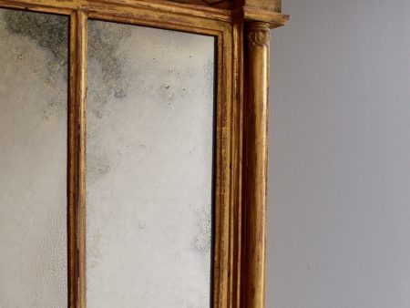 Regency Overmantel Mirror with Rosewood Plinth Online