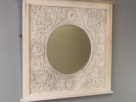 Carved Oak Mirror Sale