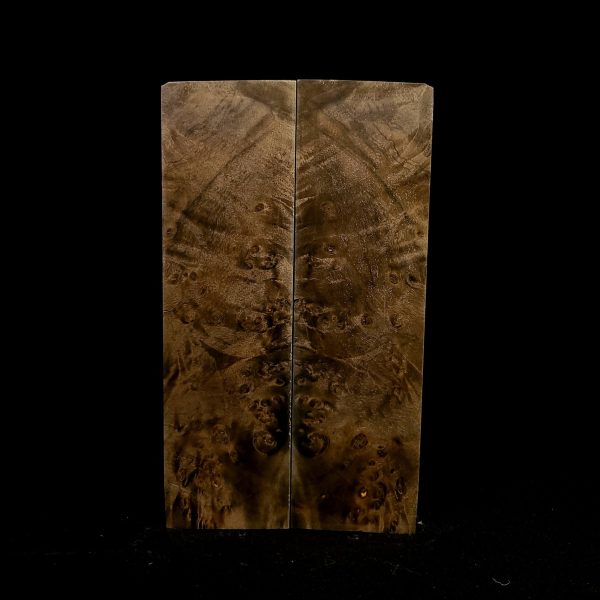 #1012 - OD Green Box Elder Burl For Cheap