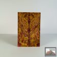 #2650 - Maroon and Gold Black Ash Burl on Sale