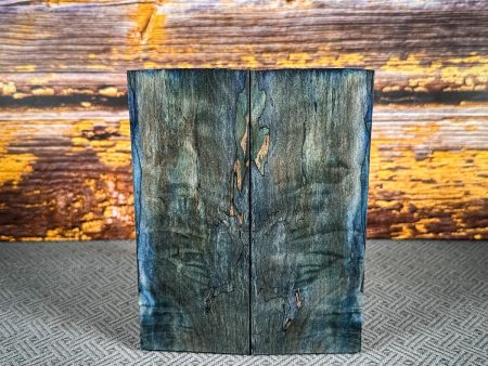 #2442 - Blue Curly Spalted Maple on Sale