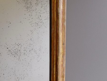 Distressed Gilt Overmantel Hot on Sale