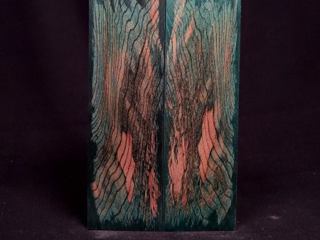 #1048 - Peacock Green Figured Redwood on Sale