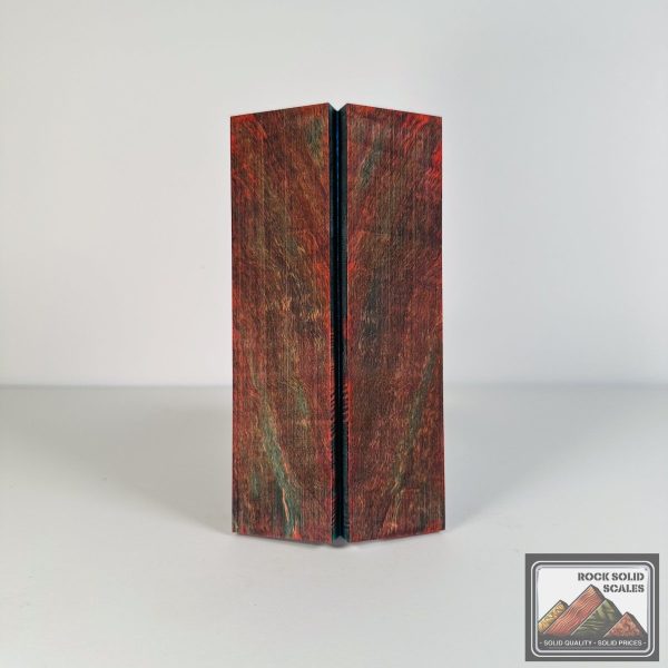 #2706 - Red and Teal Curly Maple Online now