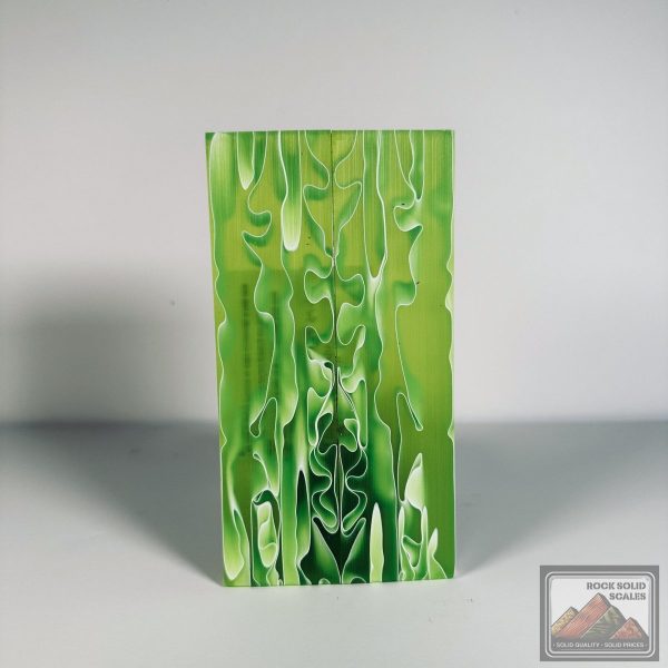 #2563 - Chartreuse Swirl Acrylic Online Sale