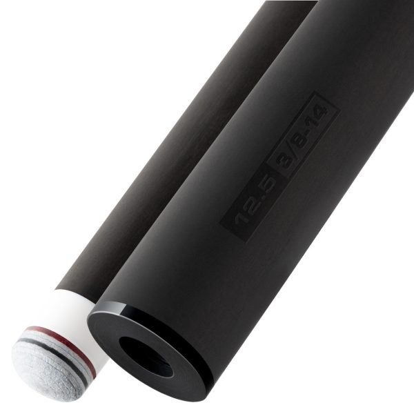 Cuetec 95-019T Cynergy 3 8 x 14 12.5mm Shaft - Black Thin Collar Supply