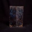 #1057 - Tru-Blue Curly Maple Burl Fashion