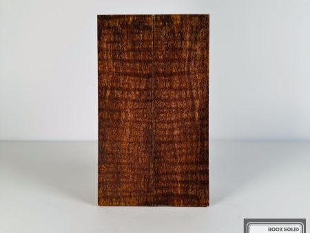 #2727 - Sunset and Brown Curly Spalted Maple For Discount