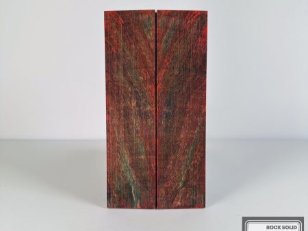 #2706 - Red and Teal Curly Maple Online now