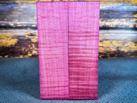 #2373 - Hot Pink Curly Maple Cheap