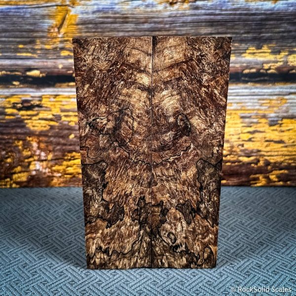 #2474 - Spalted Maple Burl - Bargain Bin For Cheap