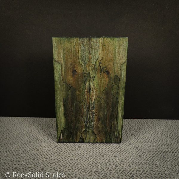 #2308 - Green Spalted Maple - Bargain Bin For Discount