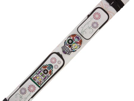 Action CALC22D Calavera 2 Butt x 2 Shaft Hard White Case Hot on Sale