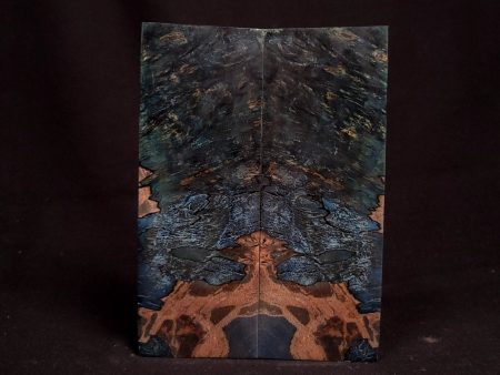 #1042 - Tru-Blue Spalted Maple Burl - Bargain Bin Hot on Sale