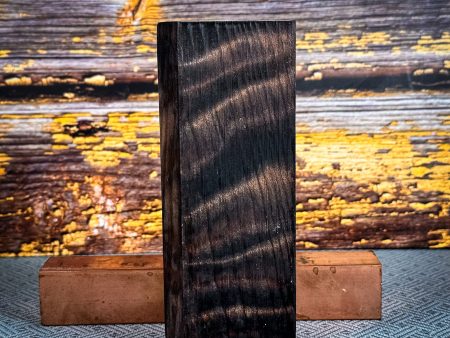 #2327 - Sinister Curly Redwood Block Hot on Sale