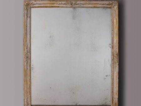 Distressed Painted French Mirror Discount