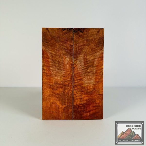 #2681 - Orange and Gold Spalted Curly Maple Discount