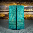 #2493 - Sea Blue 5A Curly Maple For Cheap