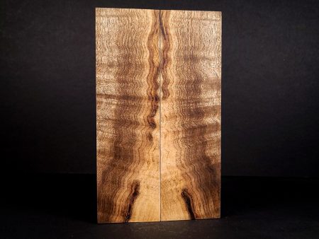 #2124 - Curly, Spalted Myrtle - K&G Stabilized on Sale