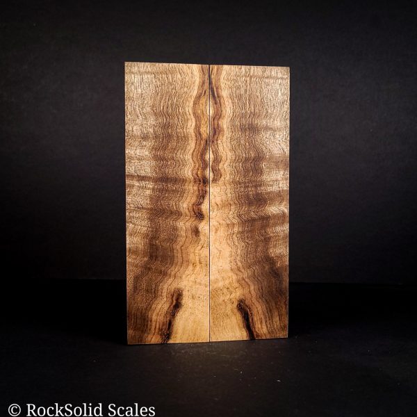 #2124 - Curly, Spalted Myrtle - K&G Stabilized on Sale