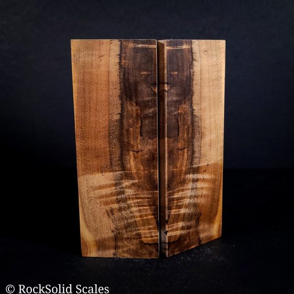 #2139 - Curly, Spalted Myrtle - K&G Stabilized Fashion