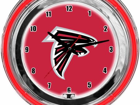 Atlanta Falcons Clock Neon 14  Online