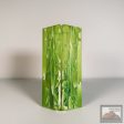 #2570 - Chartreuse Swirl Acrylic Fashion