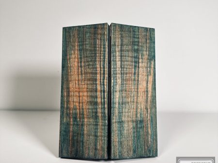 #2520 - Teal Curly Maple Online now