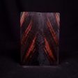 #1053 - Red Black Double Dyed Curly Maple Cheap