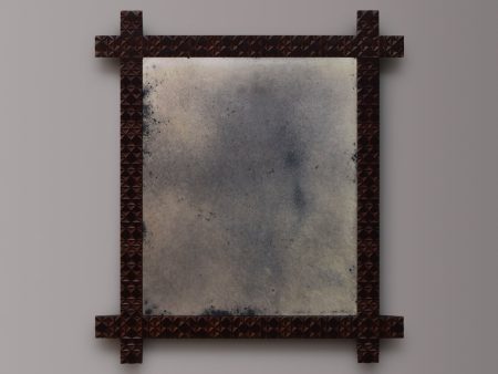 Tramp Art Mirror For Discount