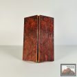 #2628 - Maroon and Gold Maple Burl For Sale