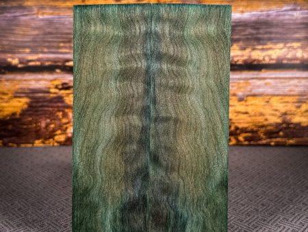 #2507 - Teal Quilted Maple Online Hot Sale