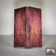 #2737 - Purple and Sunset Curly Maple Burl Discount