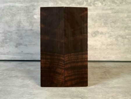 #2096 - Figured Claro Walnut - K&G Stabilized - Bargain Bin Cheap