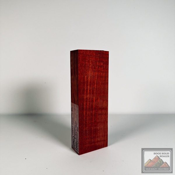 #2597 - Red Curly Maple Block on Sale