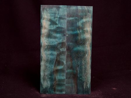 #1063 - Peacock Green Quilted Maple on Sale