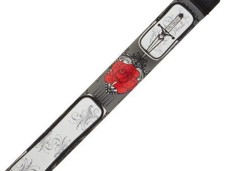 Athena ATHC14 2 Butt x 2 Shaft Red Rose Hard Case Cheap