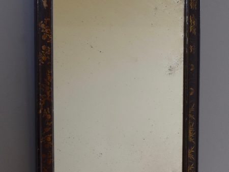 Chinese Black & Gilt Lacquered Mirror Online Hot Sale