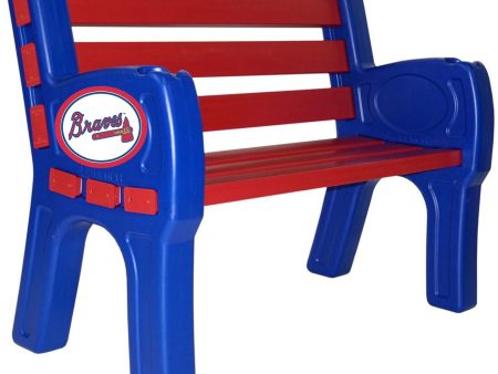 Atlanta Braves Outdoor Bench Online now